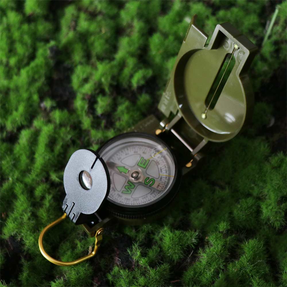 Waterproof Professional Compas - đánh giá và giá Compass Lensatic